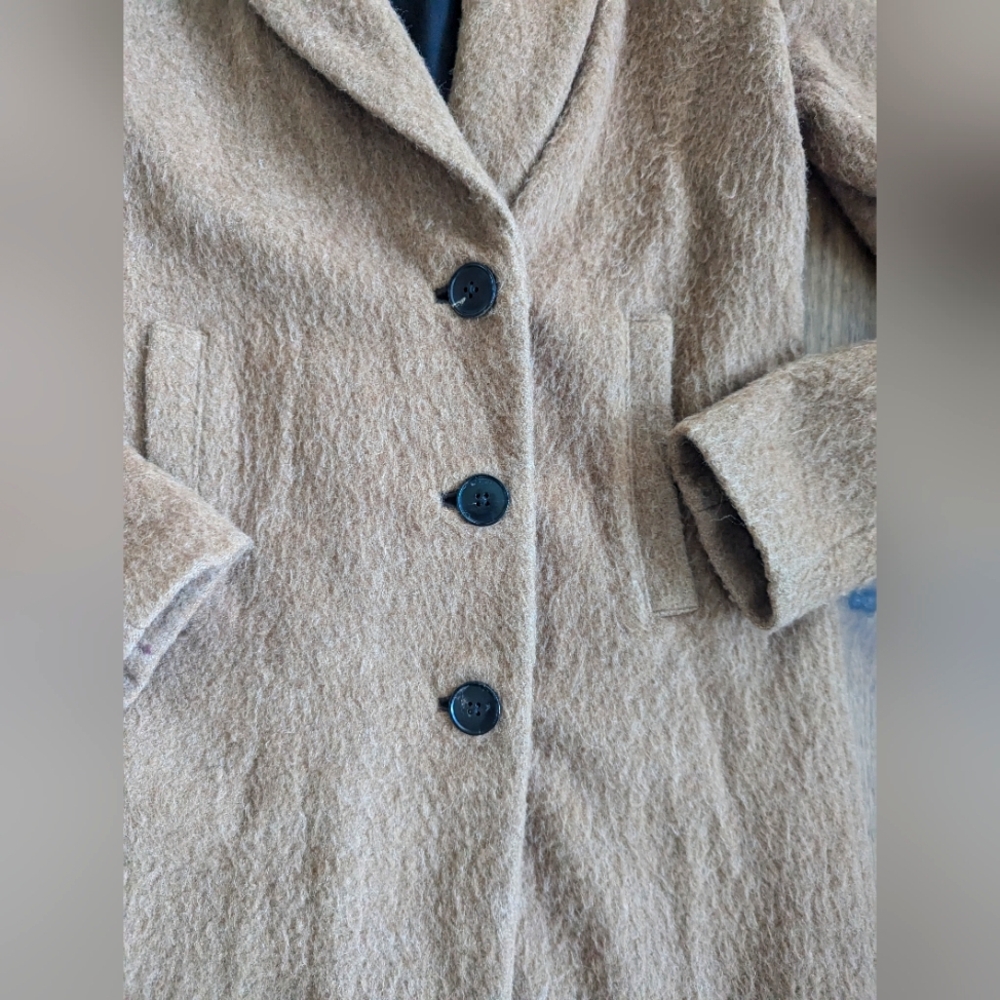 VEDA wool camel blazer - Picture 4 of 5